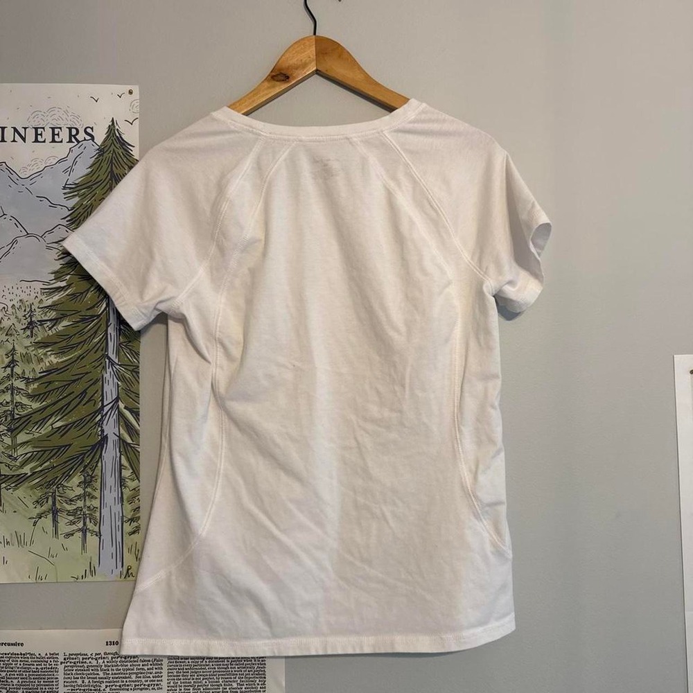 Exertek White Raglan Athletic Tee - Picture 2 of 5